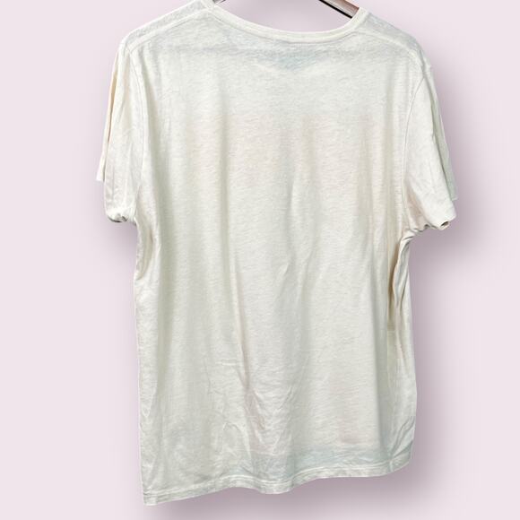 Brooklyn Surfer Men's Logo T-Shirt Orange Sunset Size Small Natural - Picture 3 of 4